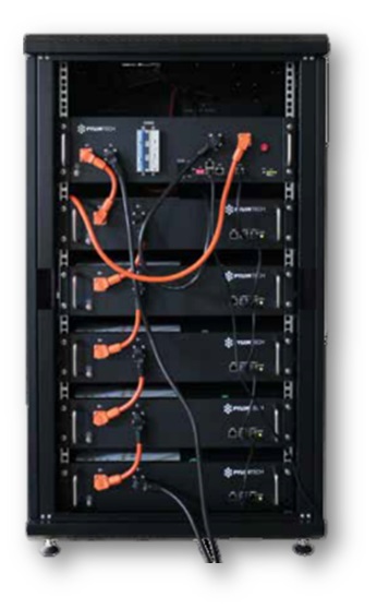 0-CO2 | Batterie di Storage - PYLON Tech HV - Rack H48050A con BMS SC05004